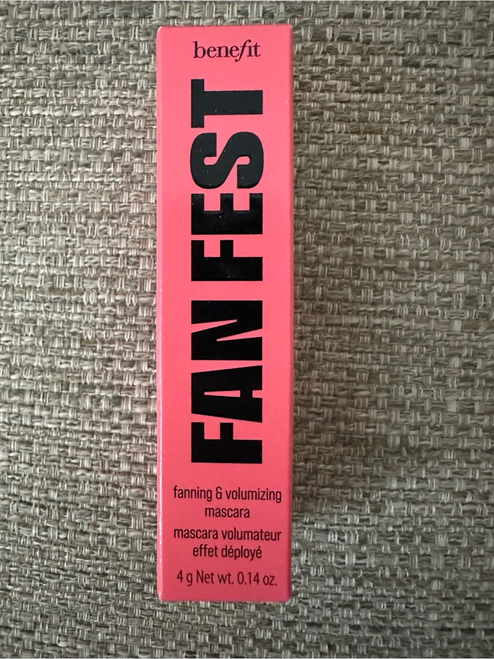 Benefit Mascara Fanning & Voluming # 1 Prestige Mascara Mini Travel Size New